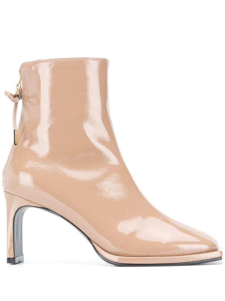 Ribbon Thin 80mm ankle boots