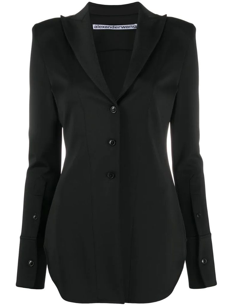 long sleeve fitted jacket