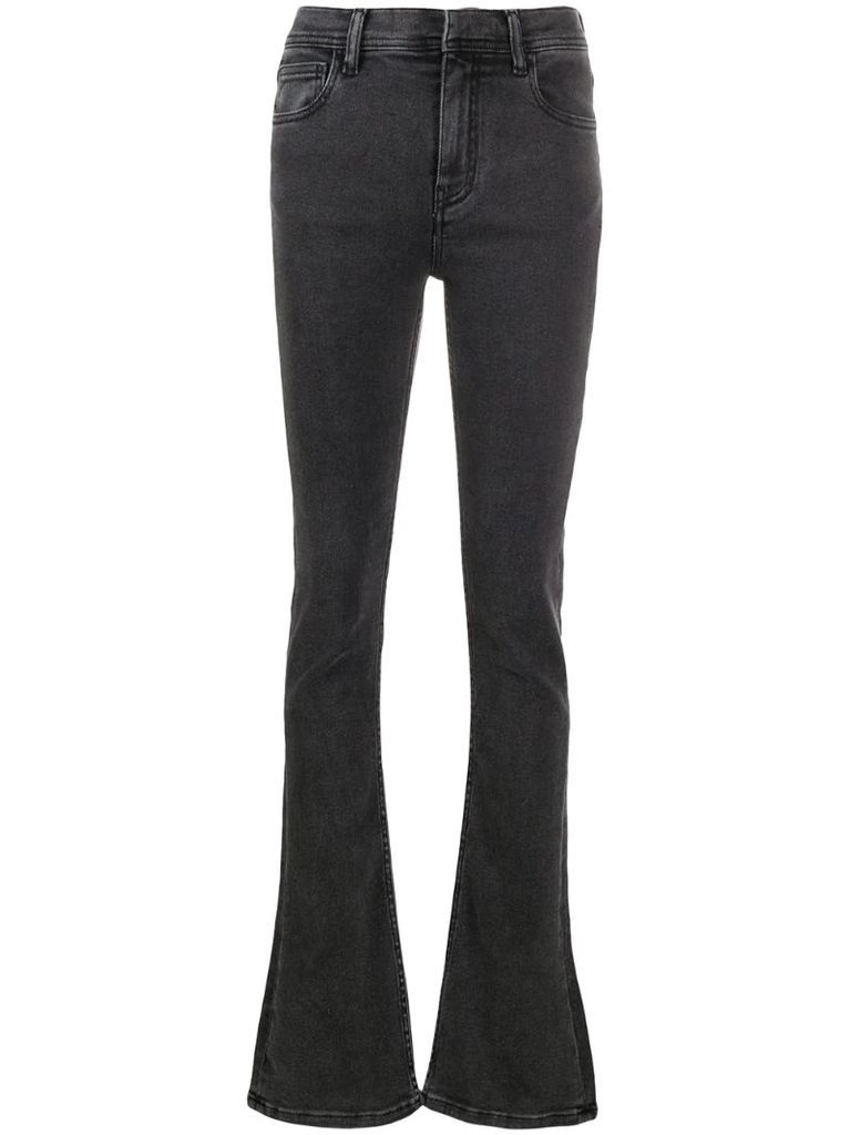 Joyce high-waisted bootcut jeans