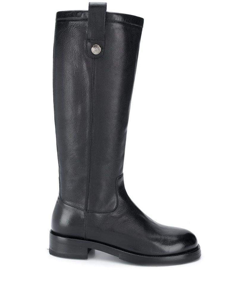 leather riding boots