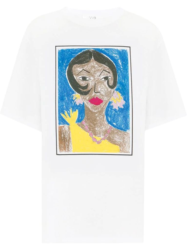 Josephine print T-shirt