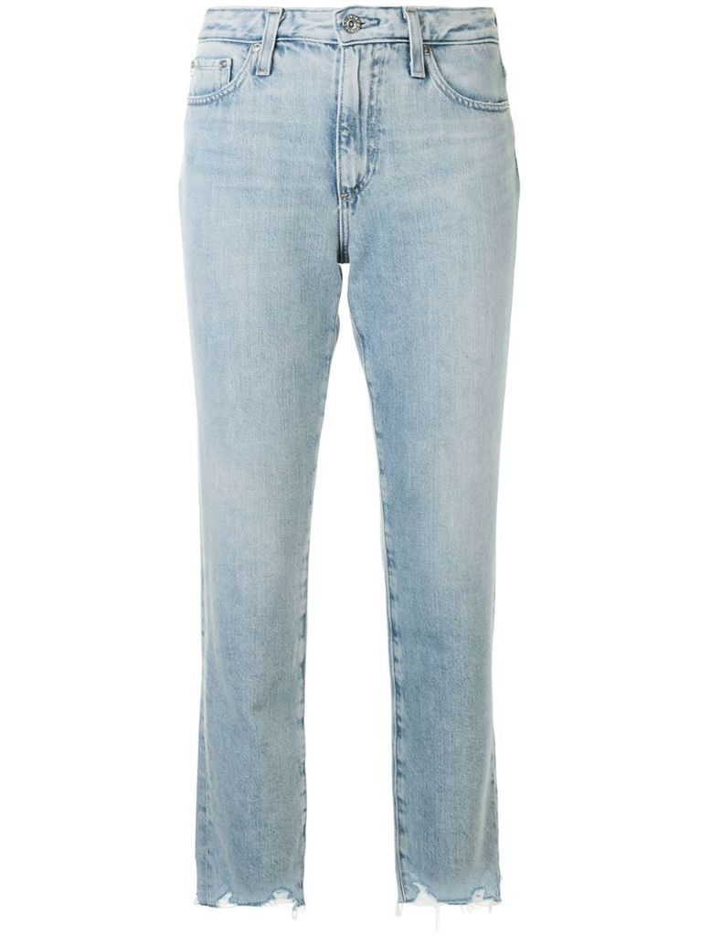 Isabelle high-waist cropped jeans