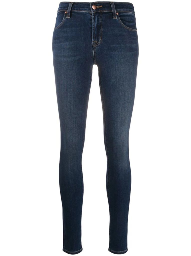 Maria high-waisted skinny jeans