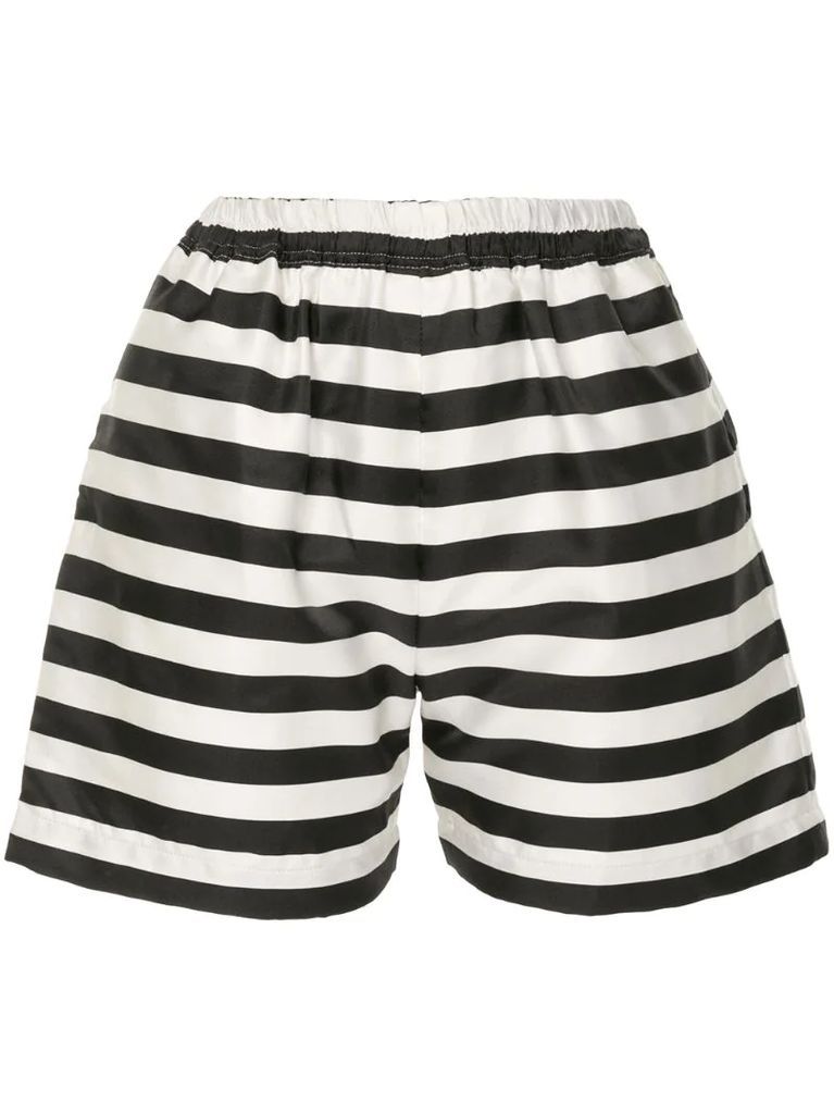 Arayas striped shorts