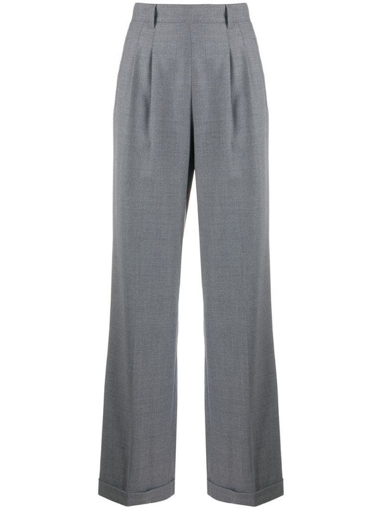 wide-leg trousers