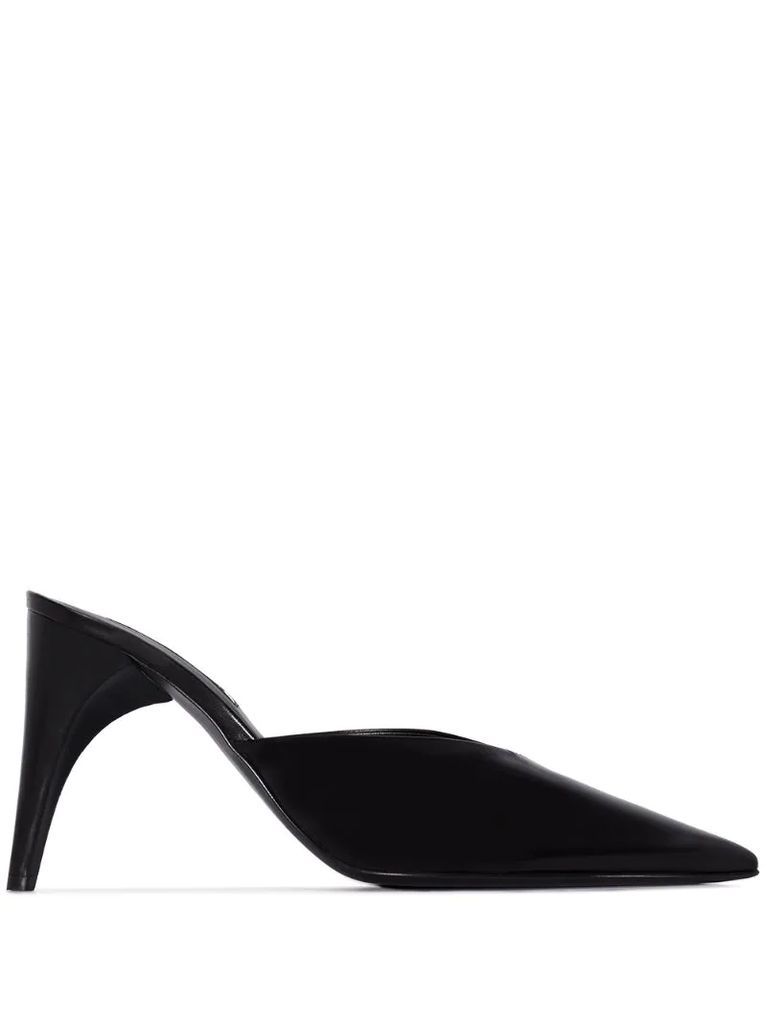 x Browns 50 pointed-toe mules