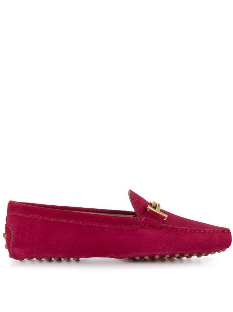 suede Gommini T loafers
