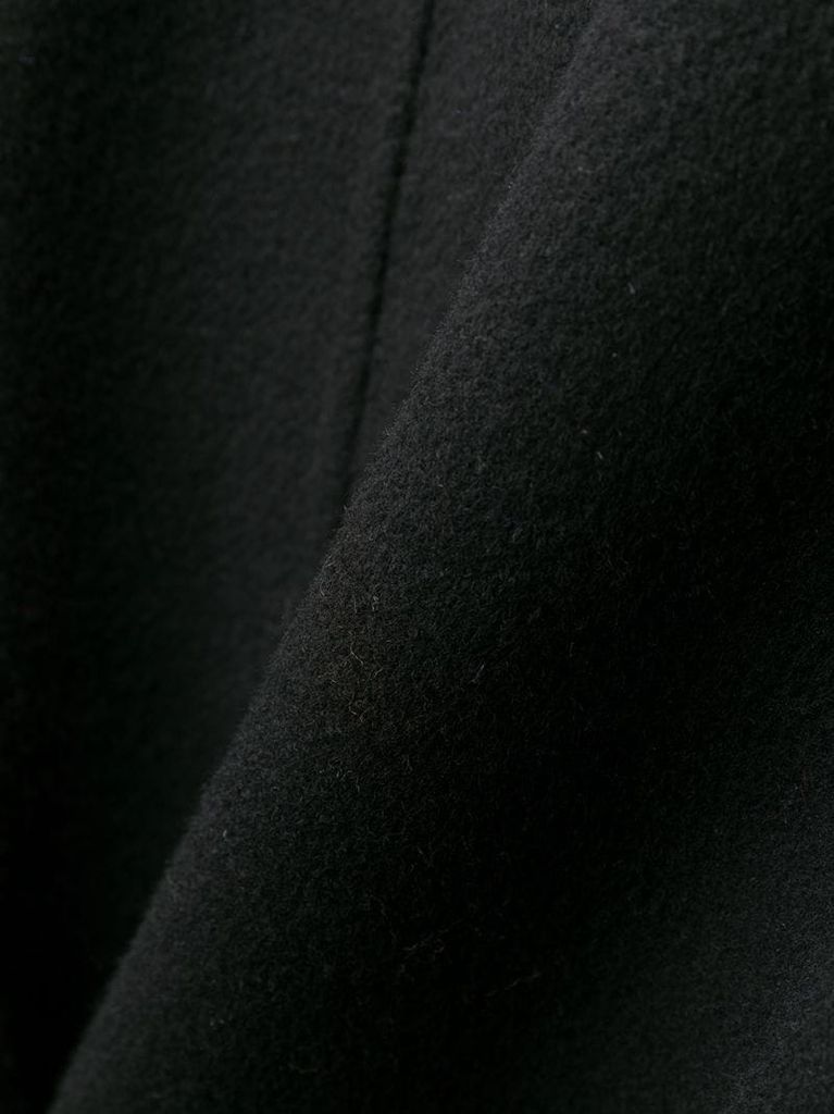 belted wool midi coat