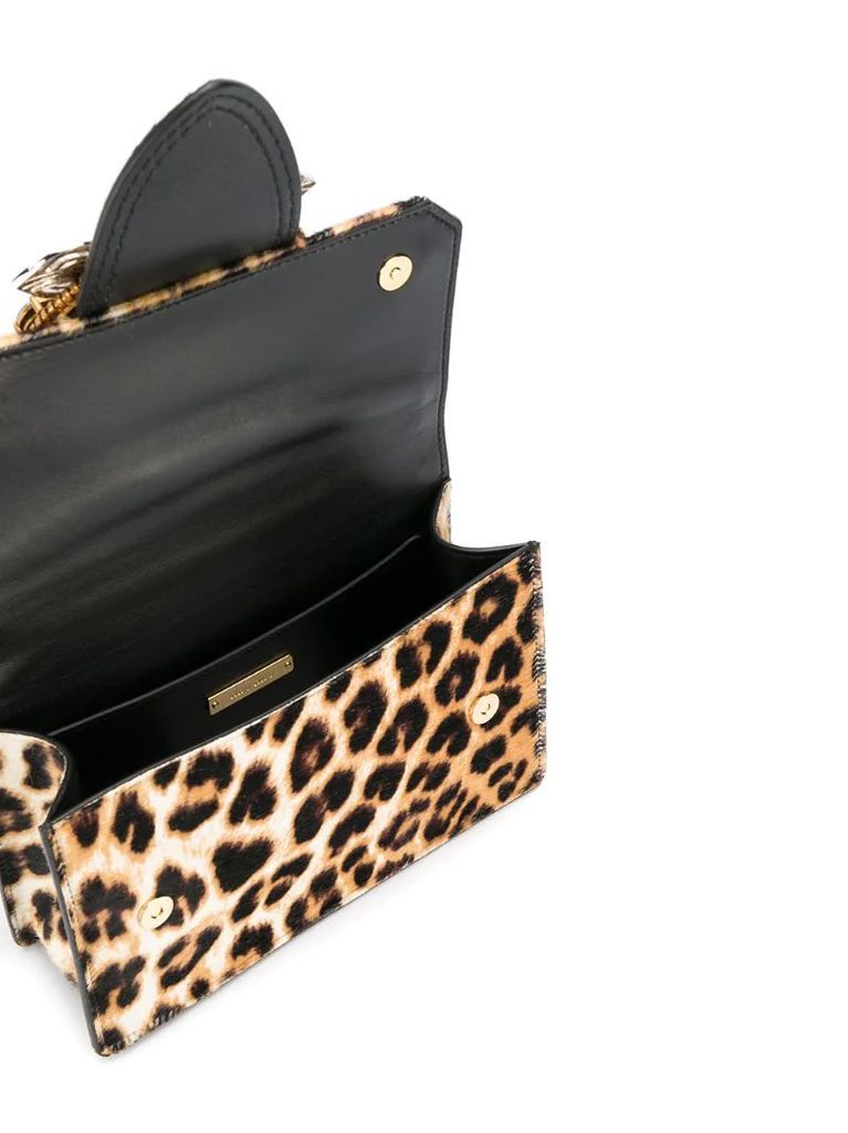Lady leopard print crossbody bag