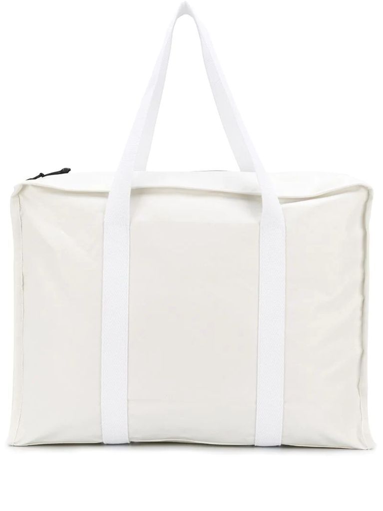 large zipped tote bag
