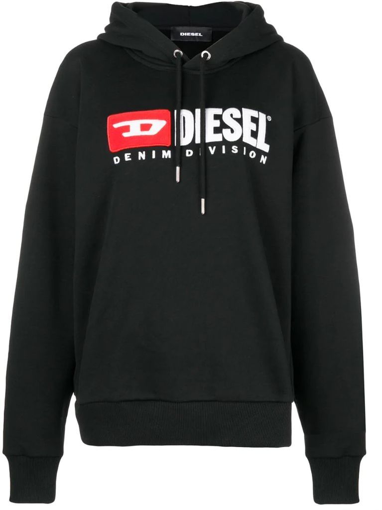 Denim Vision logo hoodie