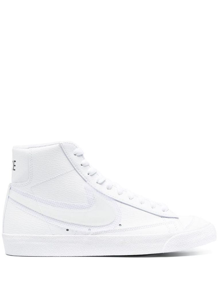 high-top lace-up trainers