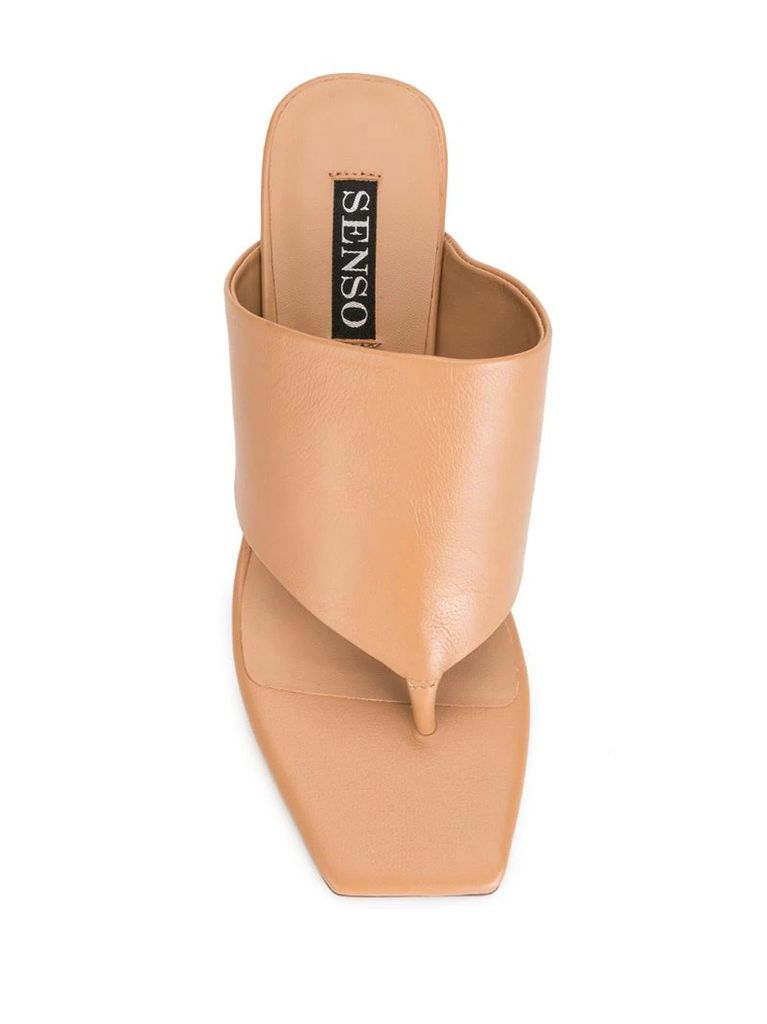 Nina square-toe sandals