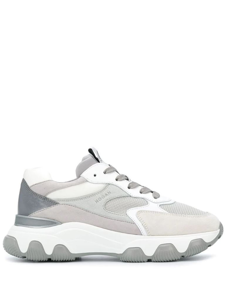 chunky sole low-top sneakers