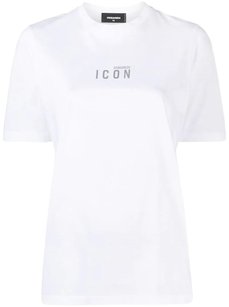 Icon mini logo-print T-shirt