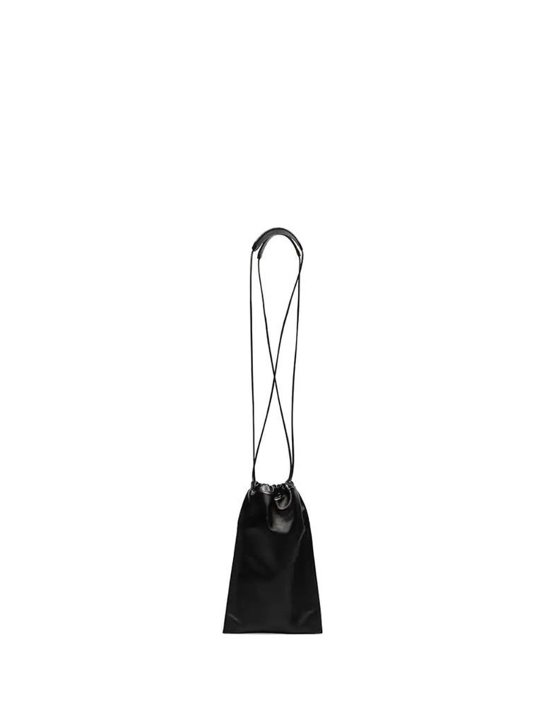 flat drawstring bag