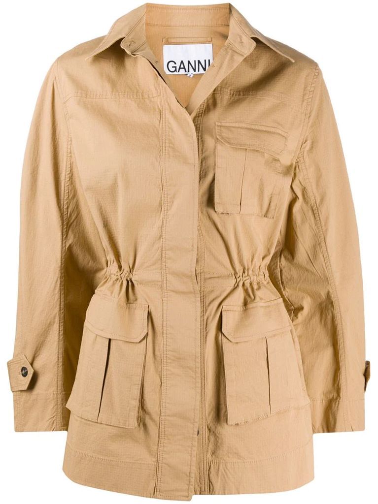 long-sleeve cargo jacket