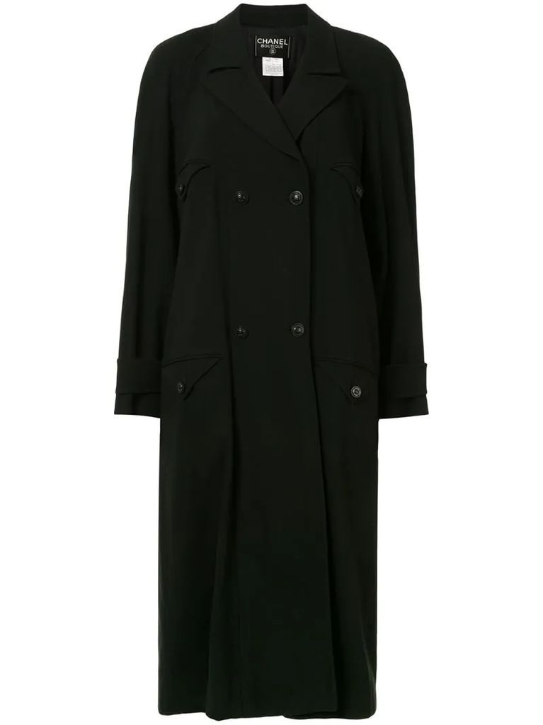 1997 belted trench coat