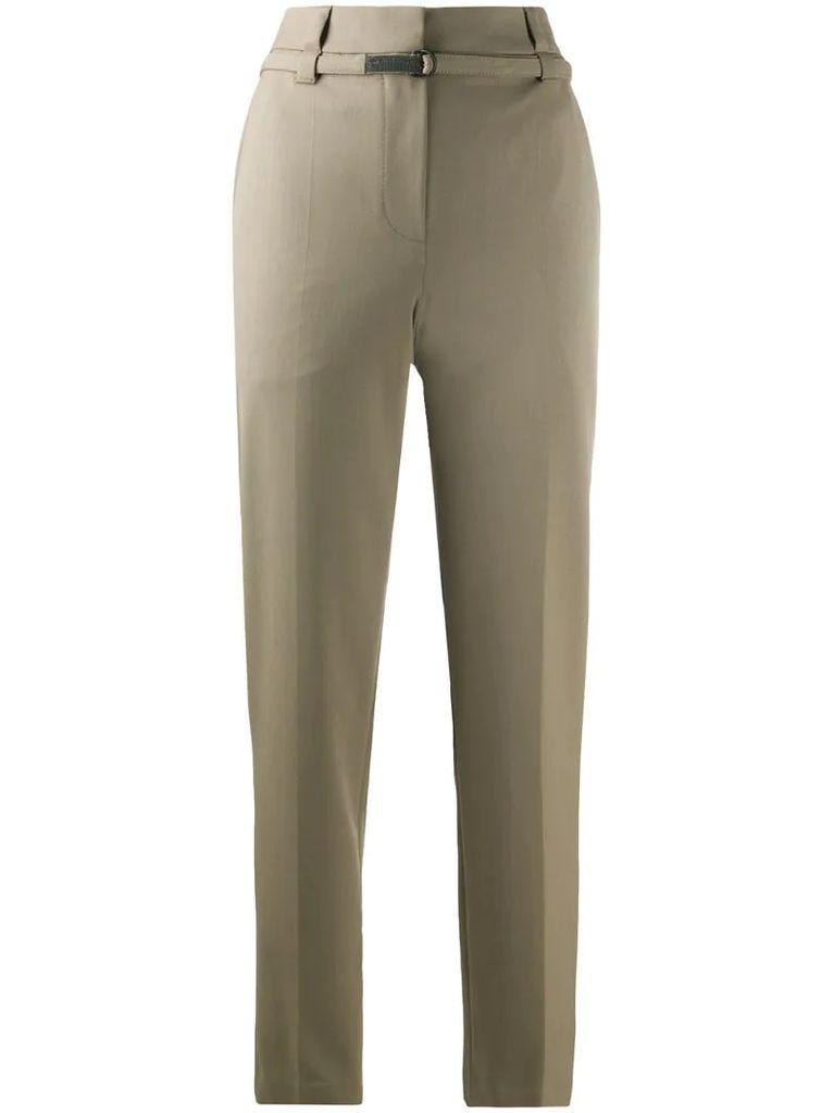 straight-leg trousers