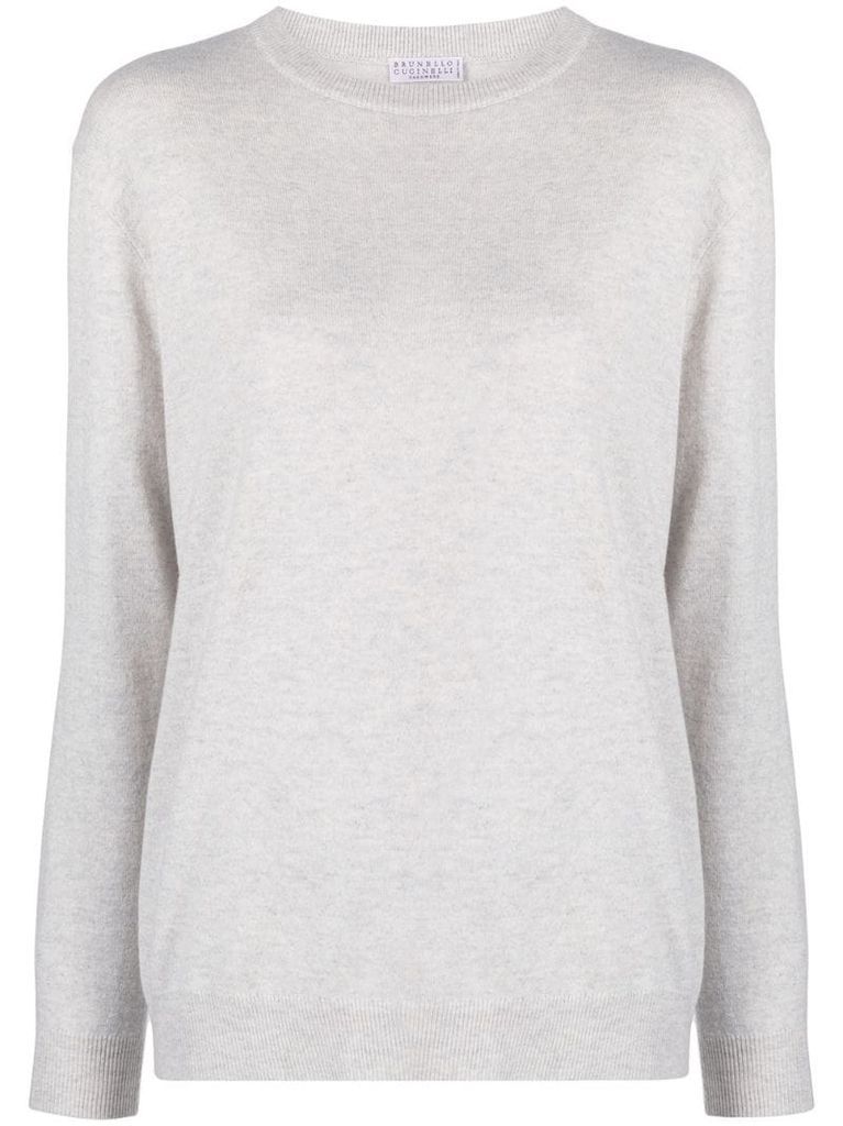 cashmere round neck jumper