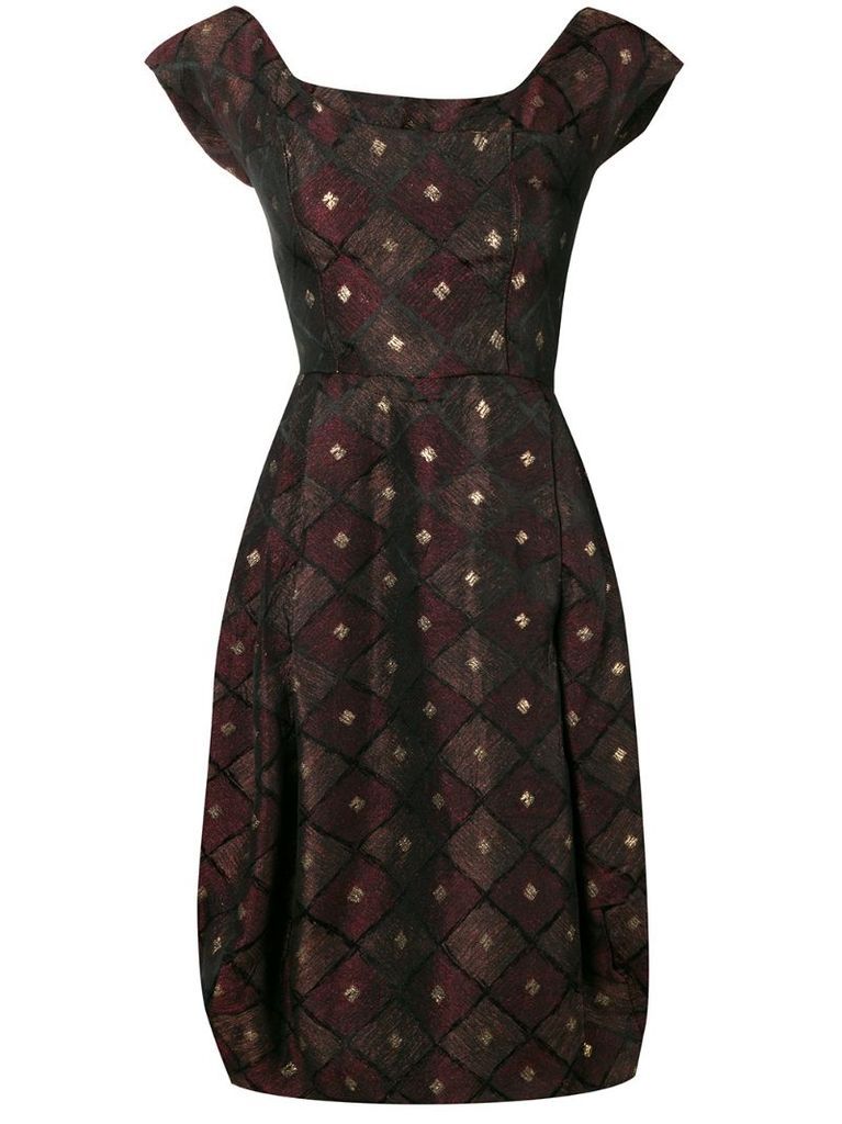 1950's patterned dress