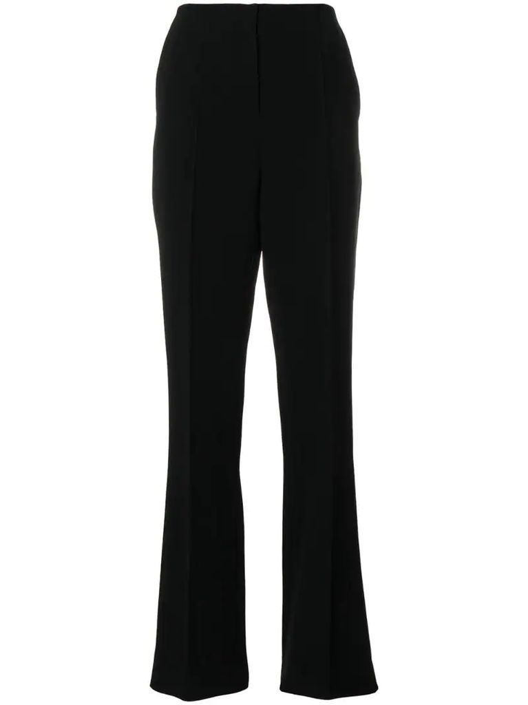 front pleat trousers