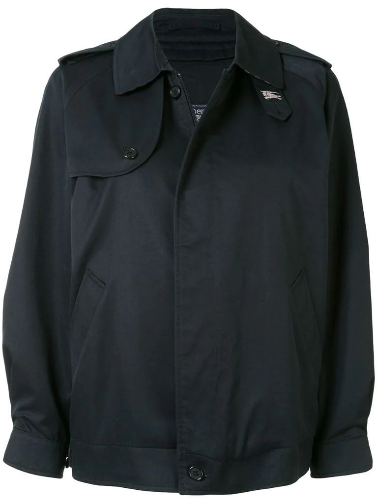 trenchcoat-inspired jacket