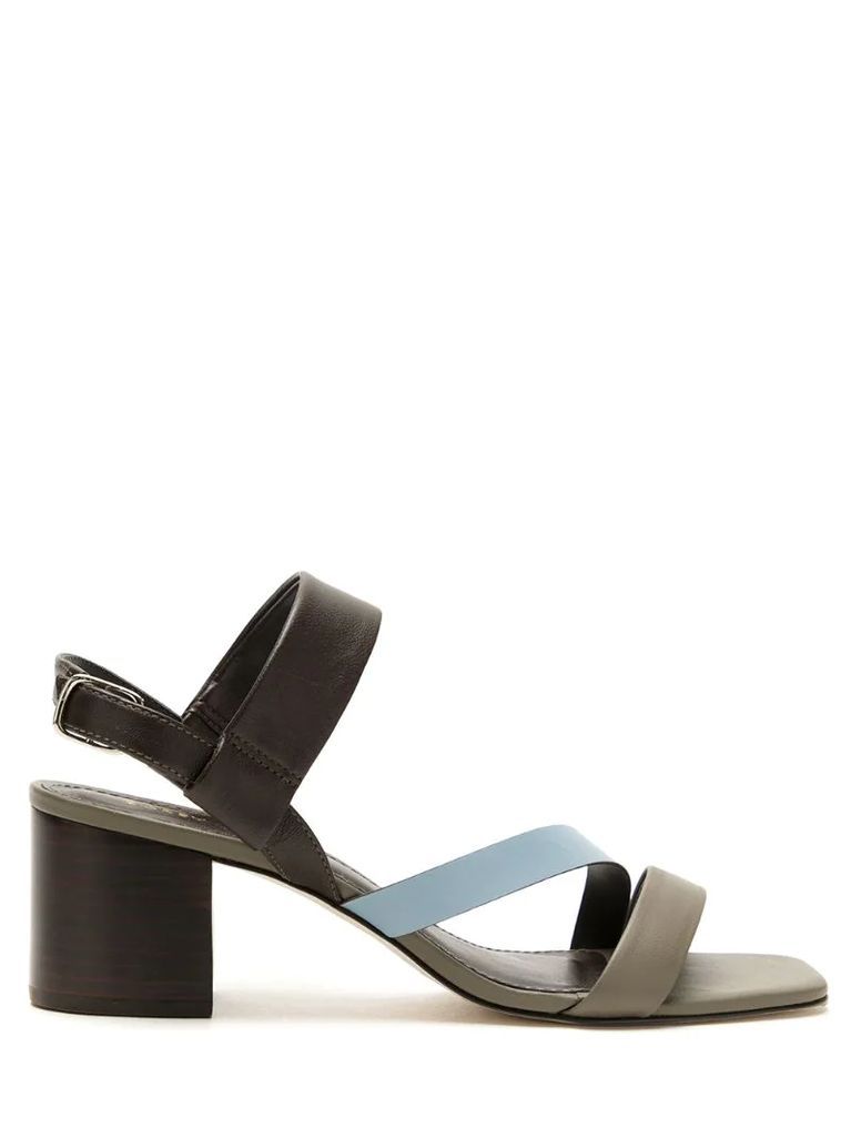 strappy leather sandals