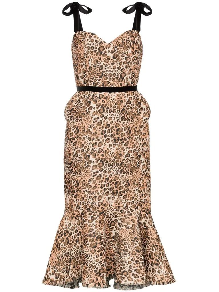 Love Between Species leopard print dress