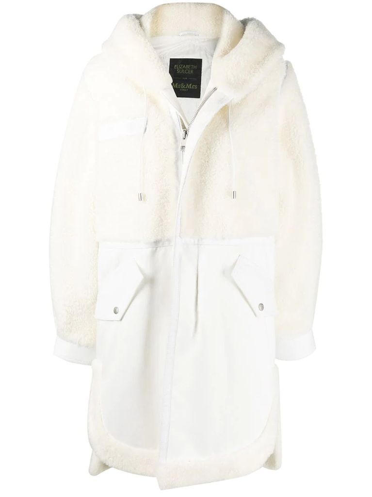 x Elizabeth Sulcer hooded parka