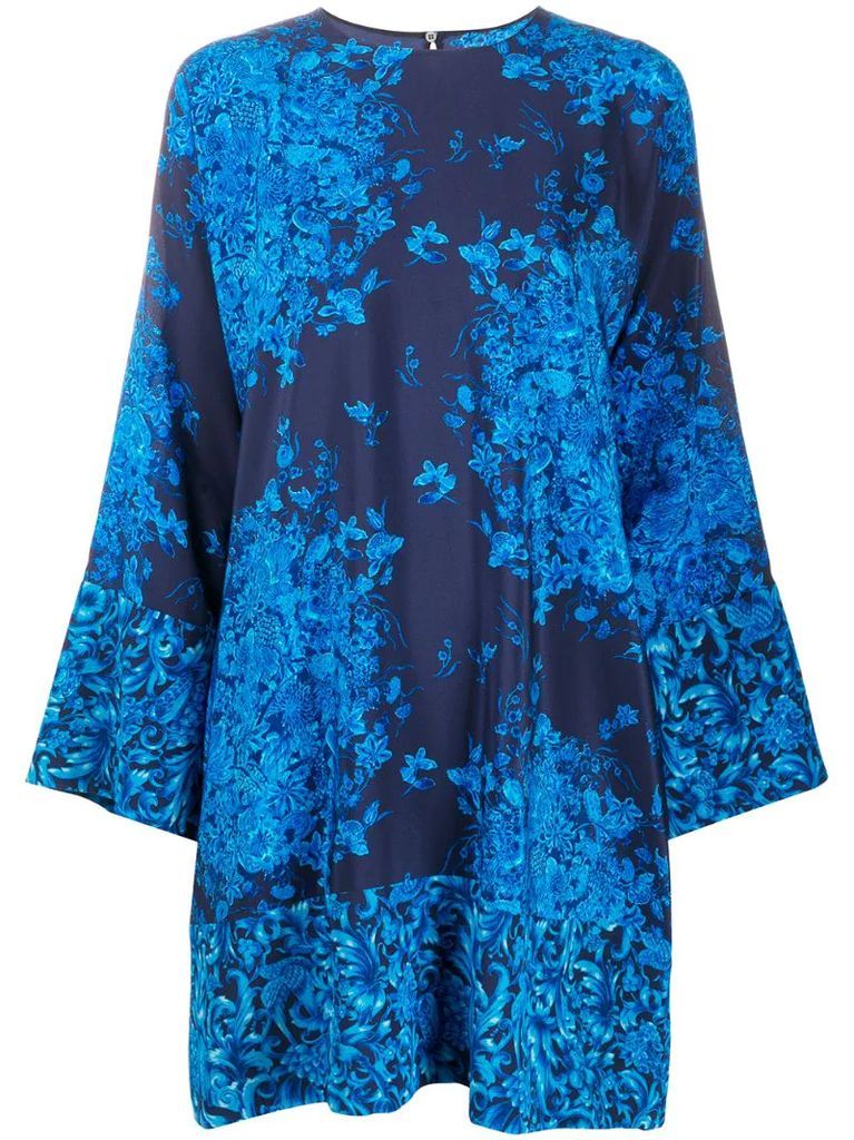 Bluegrace Composition mini dress