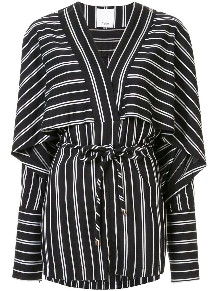 Cresler striped relaxed-fit blouse