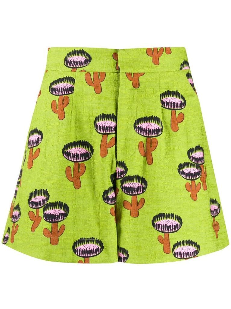 Good Butt cactus-print shorts