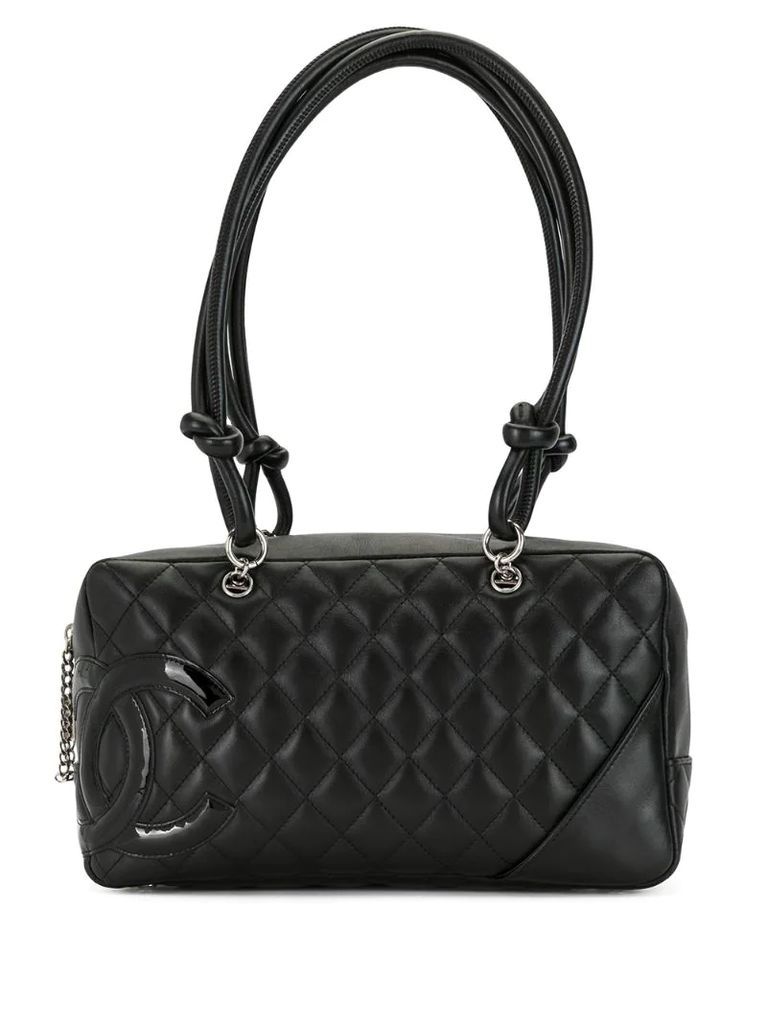 2007 Cambon diamond quilted tote