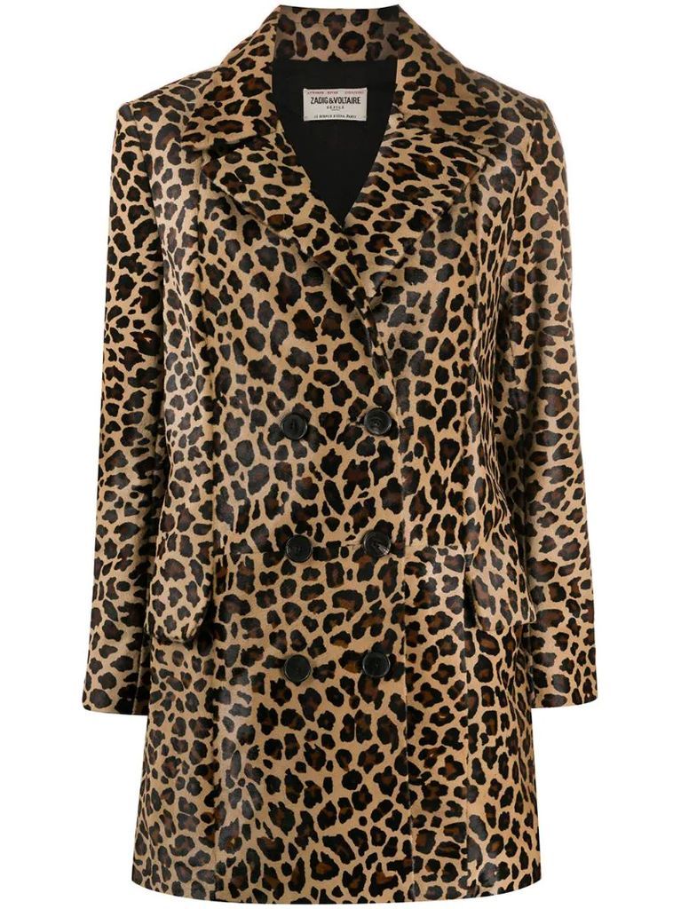 Magic Poulain leopard-print jacket