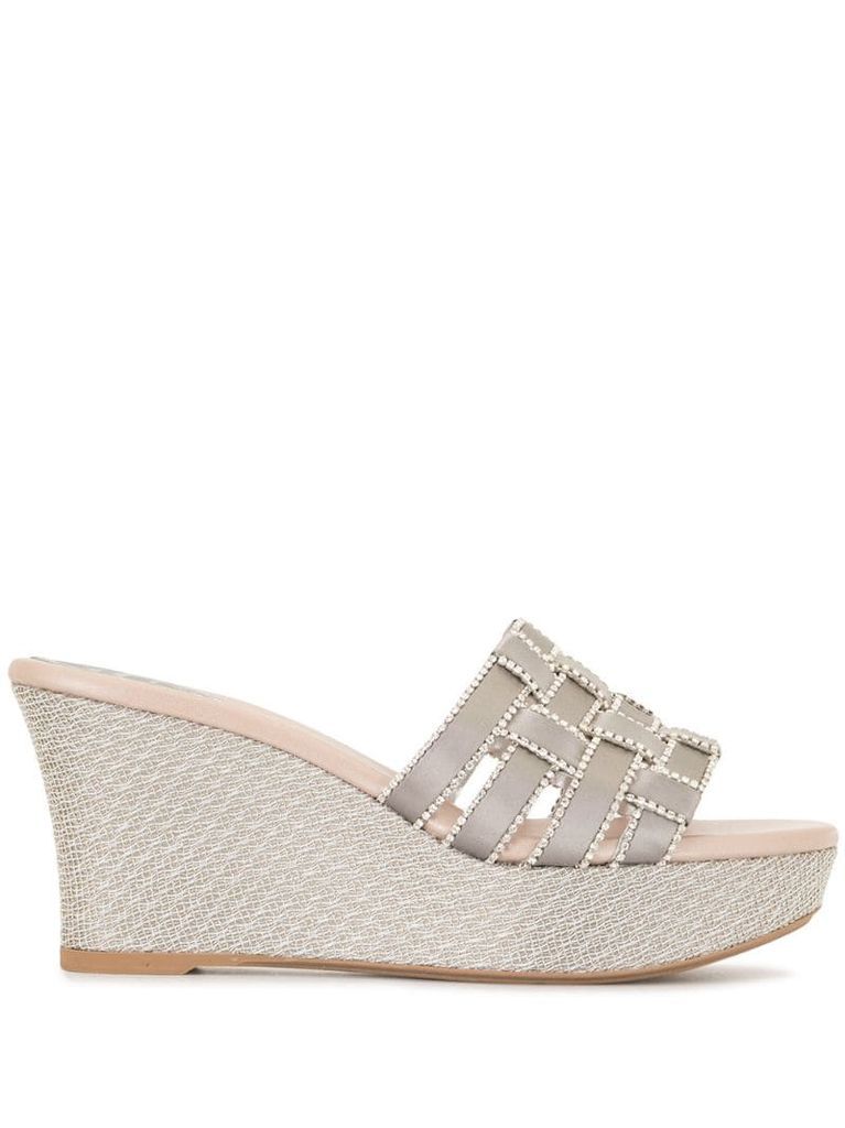 woven wedge sandals