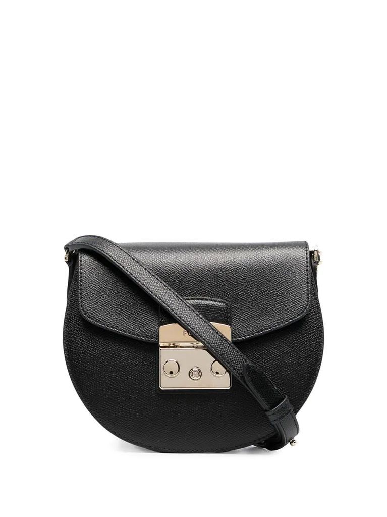 Metropolis leather crossbody bag