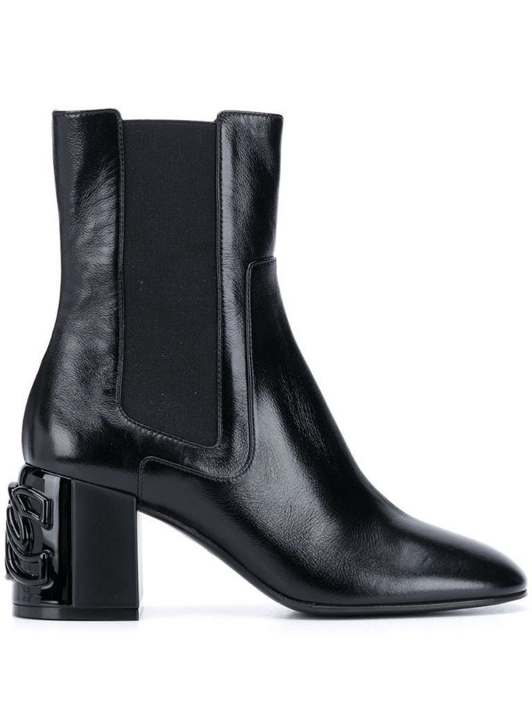 C-Chain block ankle boots
