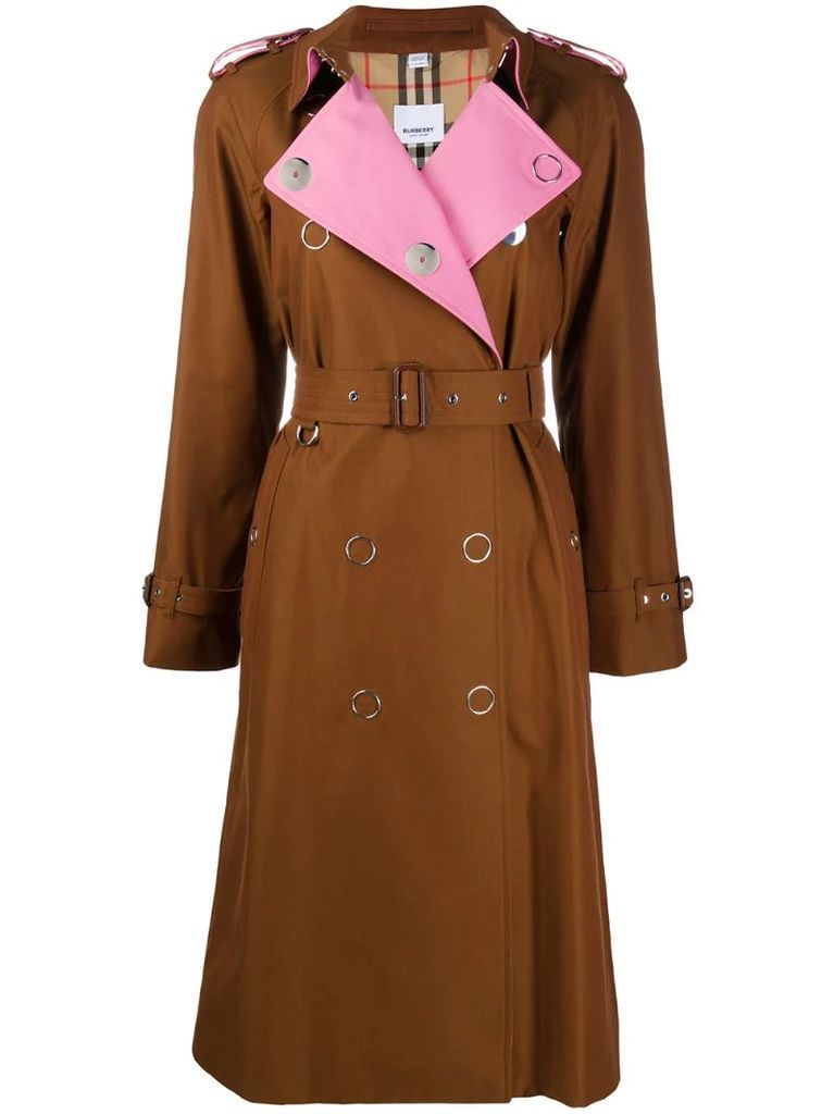 gabardine trench coat