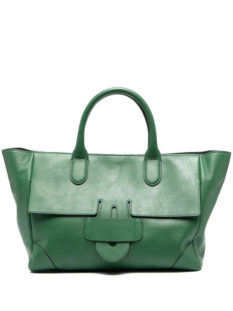 Zelig leather tote