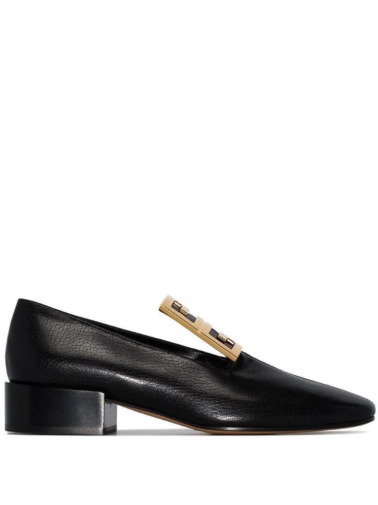 4G buckled loafers