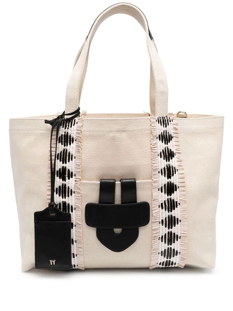 Indian Band cotton tote bag
