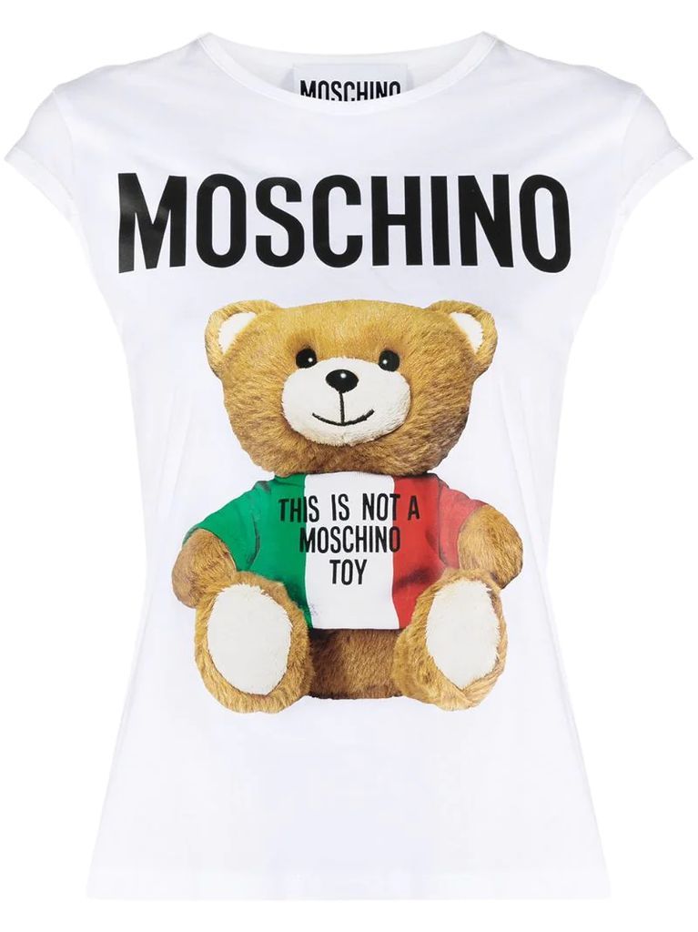 Italian Teddy Bear print T-shirt