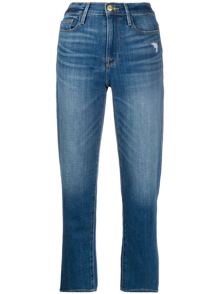 Le Nouveau Straight cropped jeans