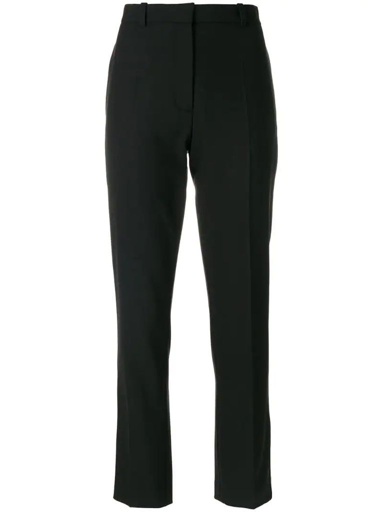 pleated detail trousers