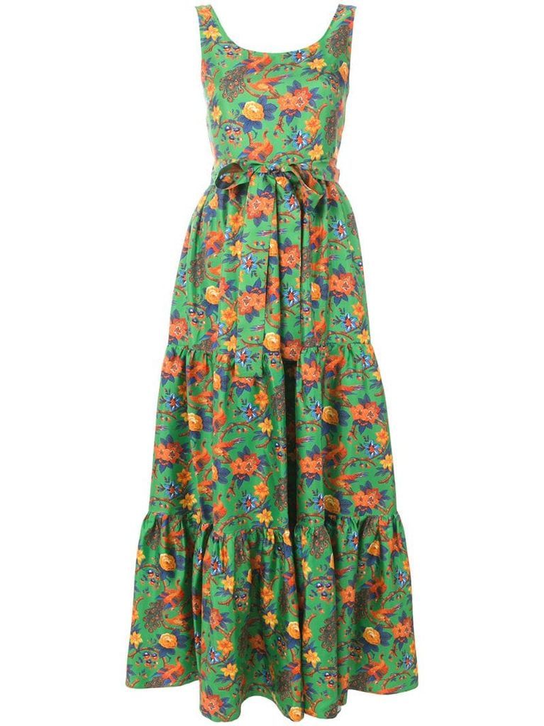 garden print dress