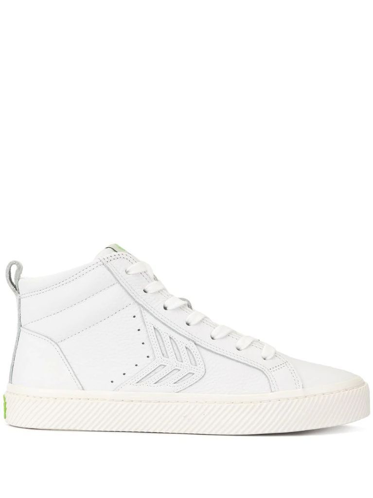 CATIBA High Off White Premium Leather Sneaker