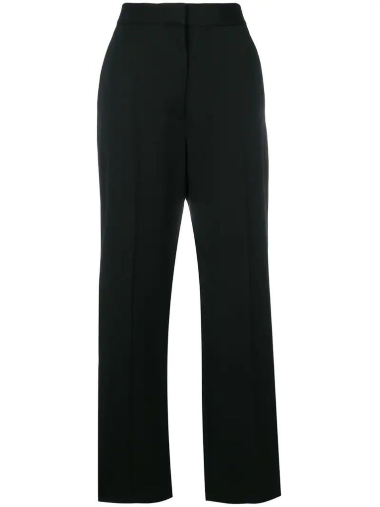 tailored pleated trousers