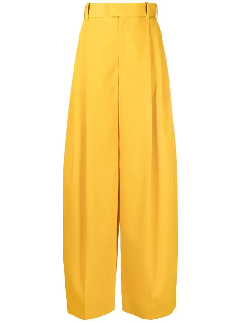 tailored palazzo trousers