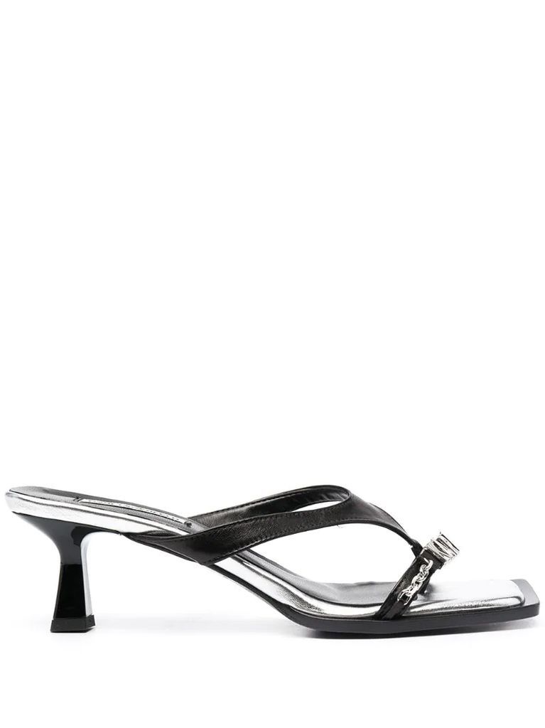 Panache mid-heel sandals